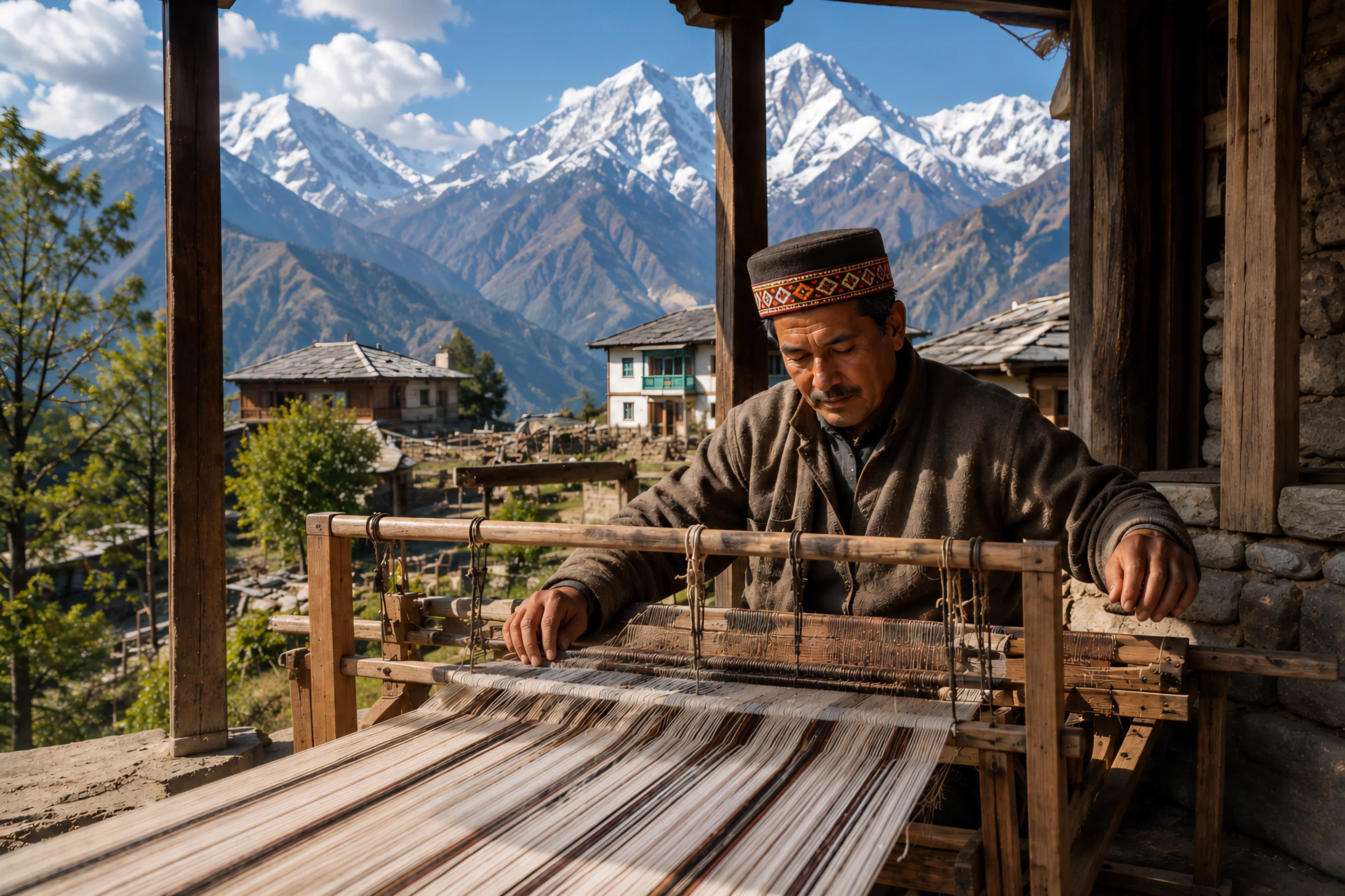 Authentic Kullu Shawl — KulluFab