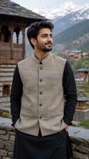 Yak wool gents vest