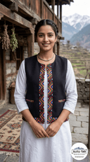kullu border sadri jacket