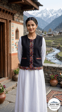 kullu border sadri jacket
