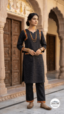 Wool spun Kullu co-ord set