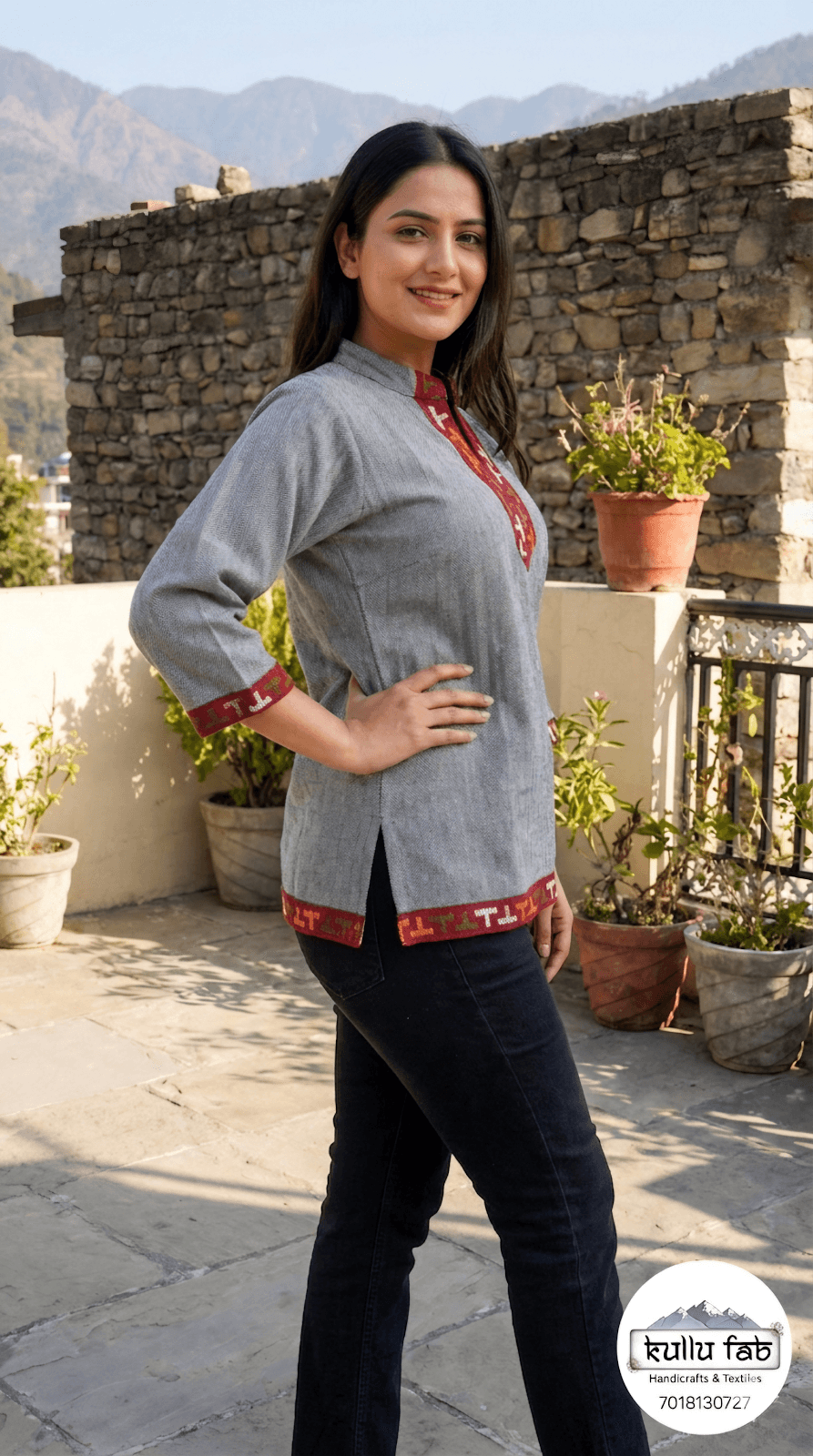 kullu kurti T-border